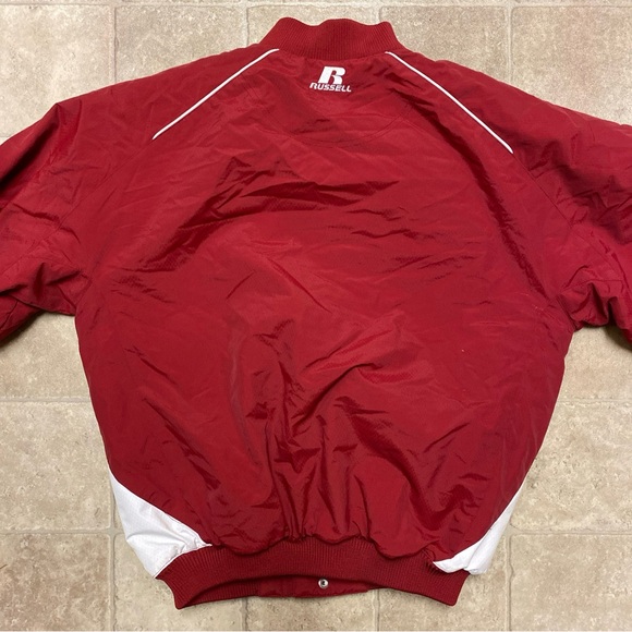 Cincinnati Reds Jacket M Measurement Red Good Condition - Picture 6 of 6